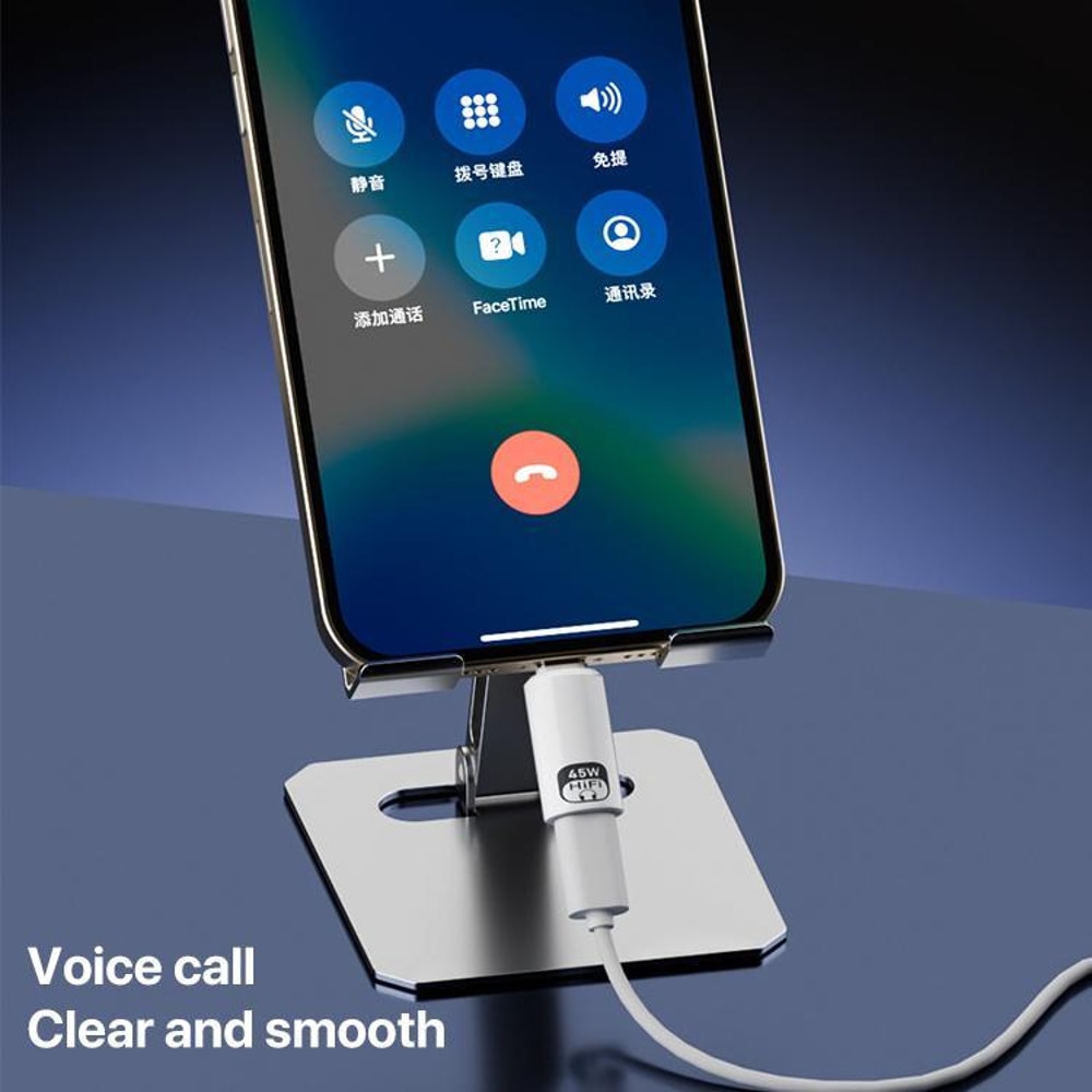 45W USB C To Lightning Audio Fast Charging Adapter 8
