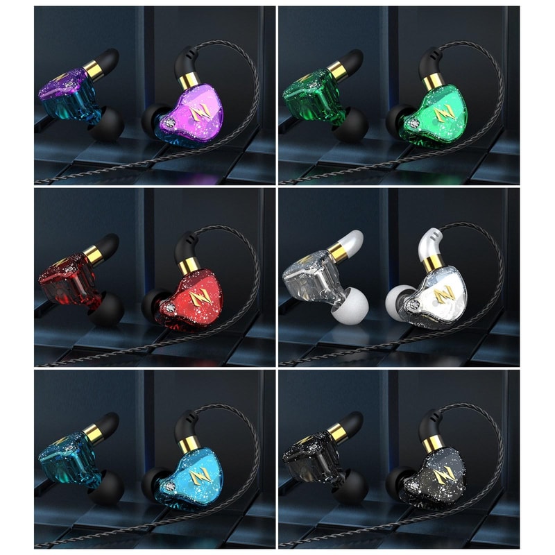 QKZ ZEN Wired In Ear Sports Earbuds With Mic And Deep Bass Noise Isolation 1