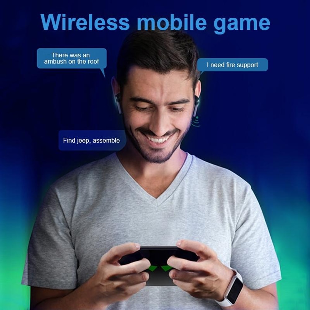 K55 Gaming Bluetooth Earbuds With Noise Reduction Stereo Sound 6
