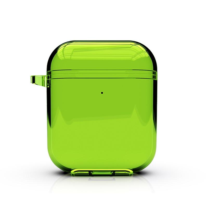 GlowShield Silicone AirPods Case Cover For AirPods 12 With Fluorescent Protection 10