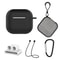 AirPods 4 Silicone Protective Case Set With Anti Lost Strap And Carry Hook 0