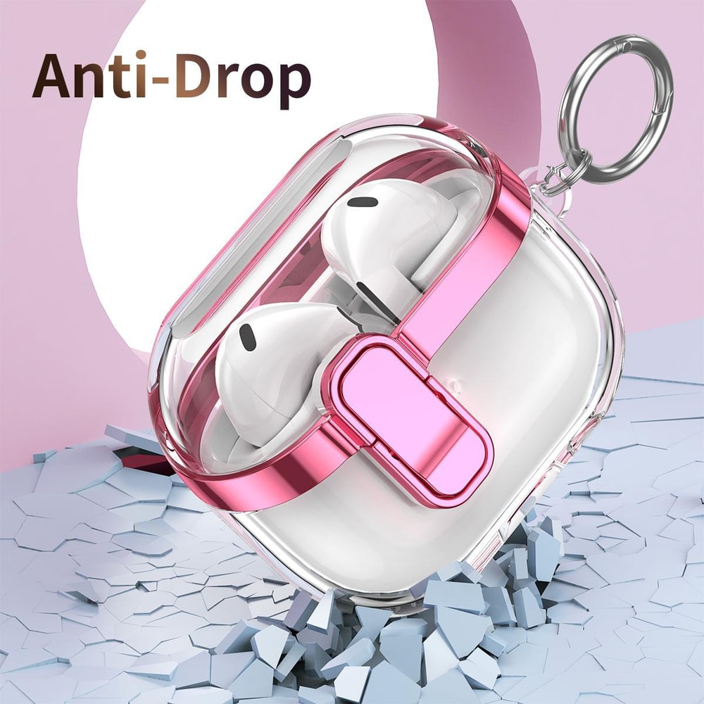 Galaxy Buds3 Buds3 Pro Clear Lock Case With Shockproof Electroplated Protection 11