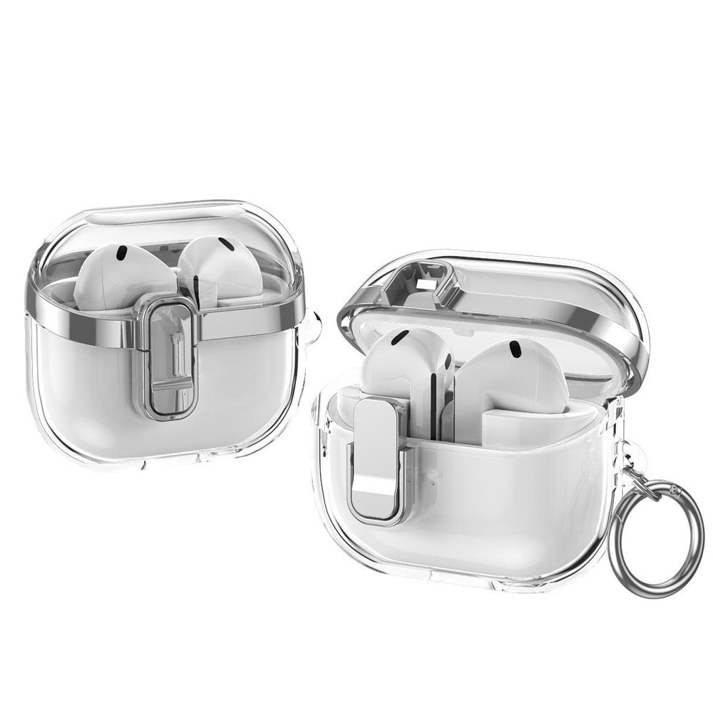 Galaxy Buds3 Buds3 Pro Clear Lock Case With Shockproof Electroplated Protection 2