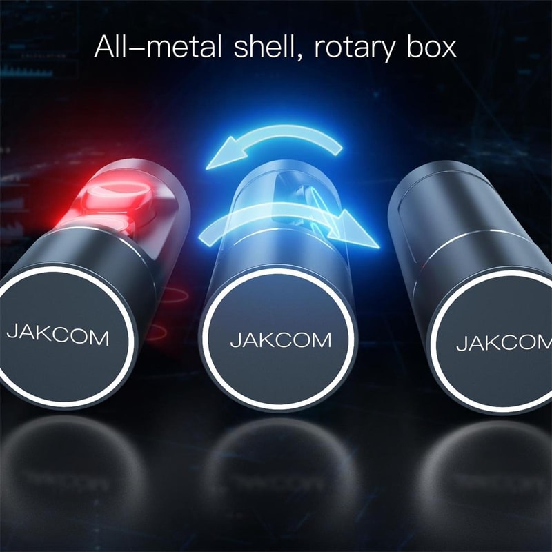 JAKCOM Waterproof TWS Wireless Earbuds With Bluetooth 50 Charging Case 2