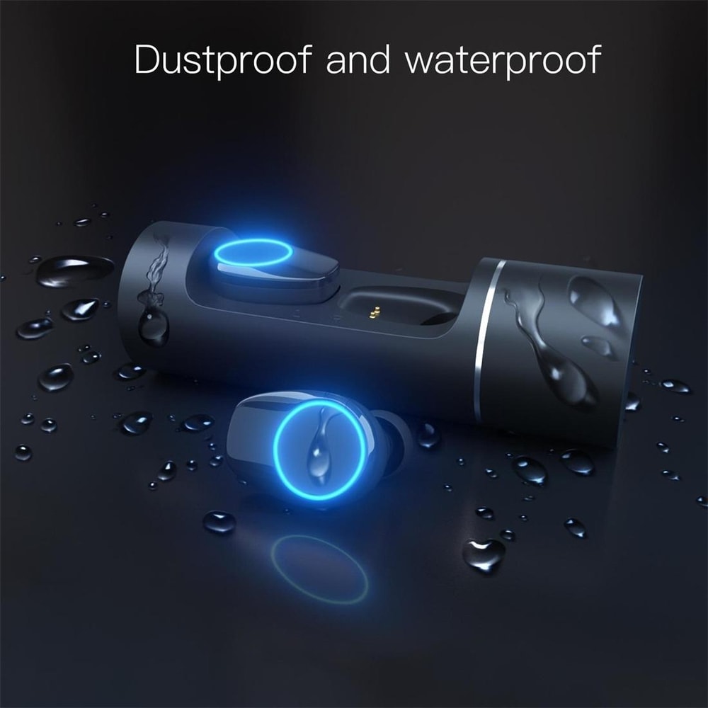 JAKCOM Waterproof TWS Wireless Earbuds With Bluetooth 50 Charging Case 6