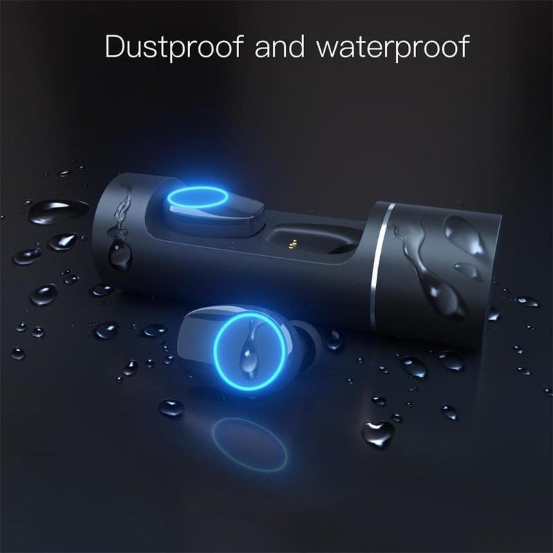 JAKCOM Waterproof TWS Wireless Earbuds With Bluetooth 50 Charging Case 6