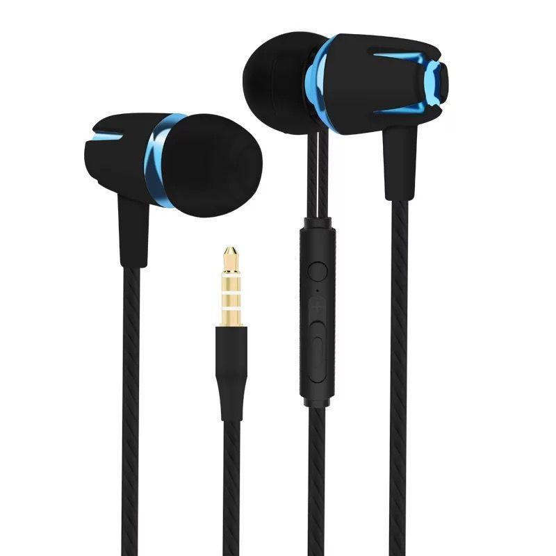 Metal Bass Wired Earbuds With Mic And Volume Control For Smartphones 8