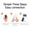 Bluetooth 54 AUX Audio Adapter With Wireless Receiver Transmitter For Car PC Headphones 6