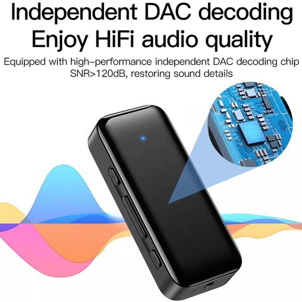 Bluetooth 54 AUX Audio Adapter With Wireless Receiver Transmitter For Car PC Headphones 7