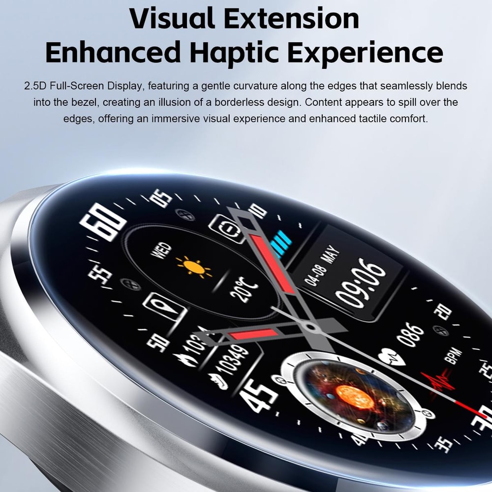 GT95 Smart Watch Earbuds With 153 IPS Display Bluetooth Calling Health Tracking 3