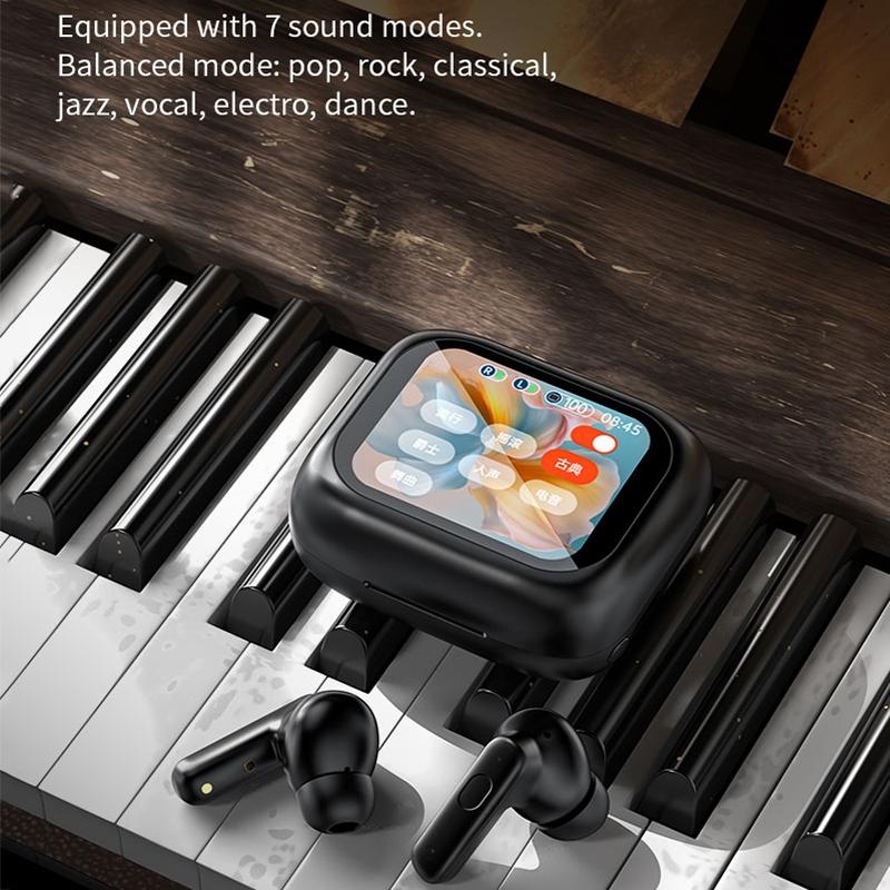 LY30 Smart Touch Screen Wireless Earbuds With ANC ENC Noise Cancellation Bluetooth 54 2