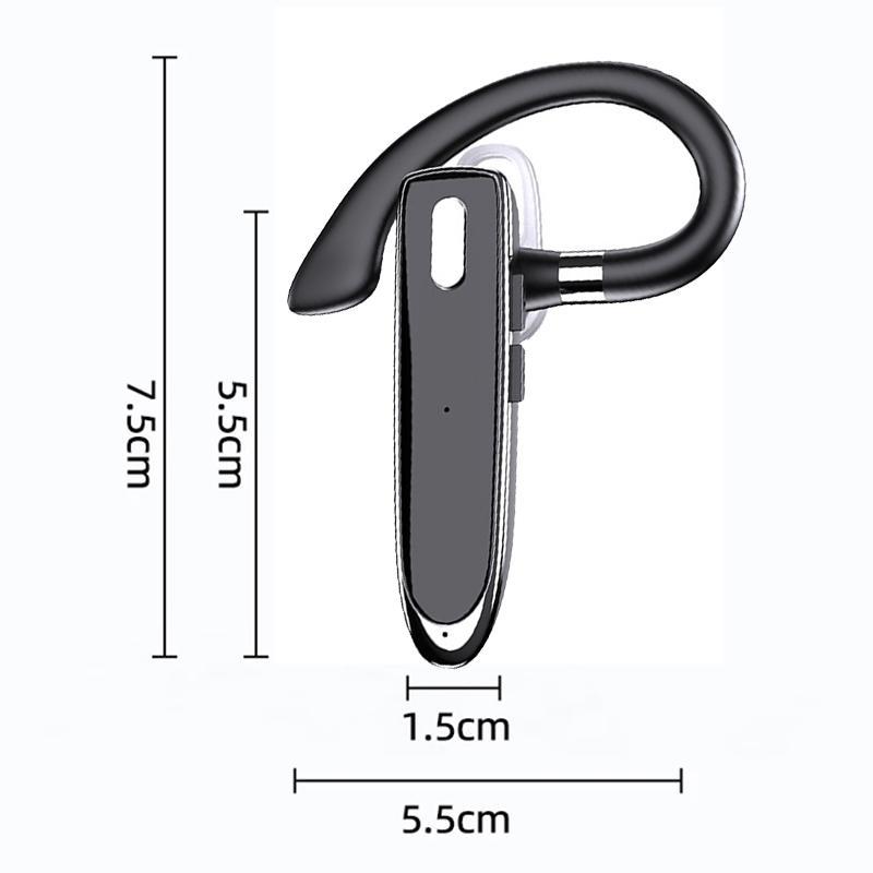 K50 Bluetooth 53 Wireless Ear Hook Headset With Mic For Driving Work Sports 2