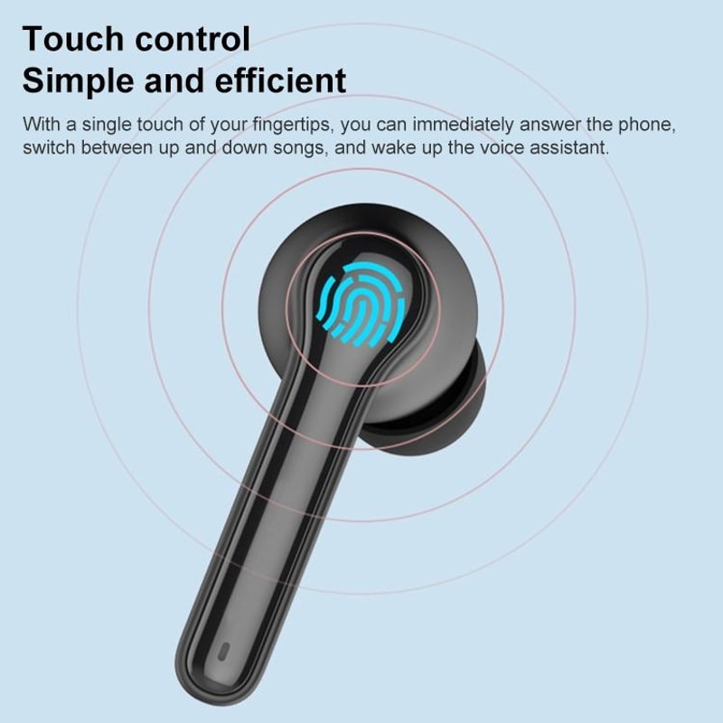ETE 52 Low Latency Wireless Gaming Earbuds With Bluetooth 50 And Type C Charging 5