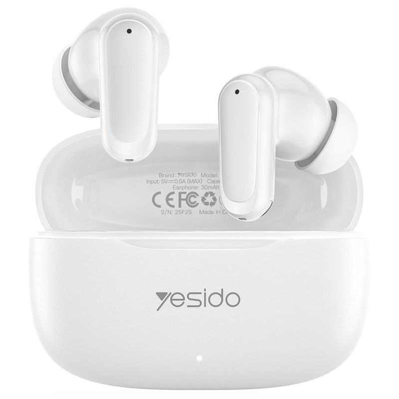 Yesido TWS38 Wireless Bluetooth Earbuds With Noise Reduction Mic And Charging Case 9