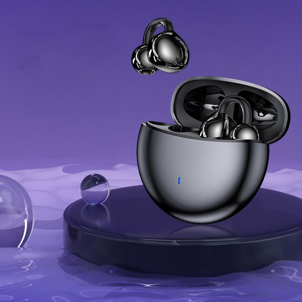 CloudFit Mini Clip On Wireless Earbuds With ENC Noise Cancellation Bluetooth 54 0