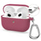 ENKAY Hat Prince AirPods 4 Silicone Case With Carabiner And Anti Lost Earbud Strap 6
