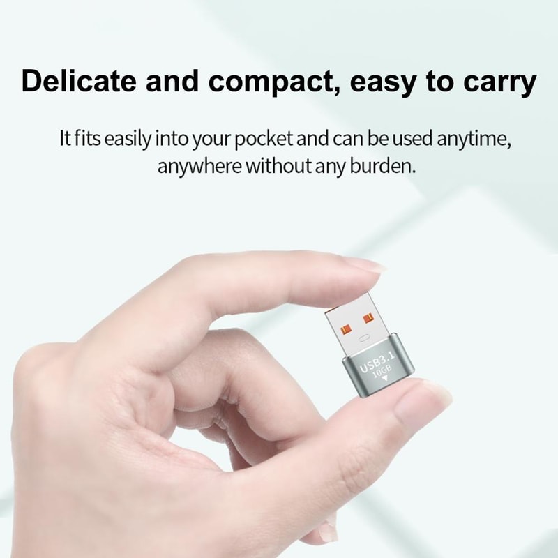 120W USB C OTG Adapter 10Gbps USB 31 Fast Charging Type C Converter 11