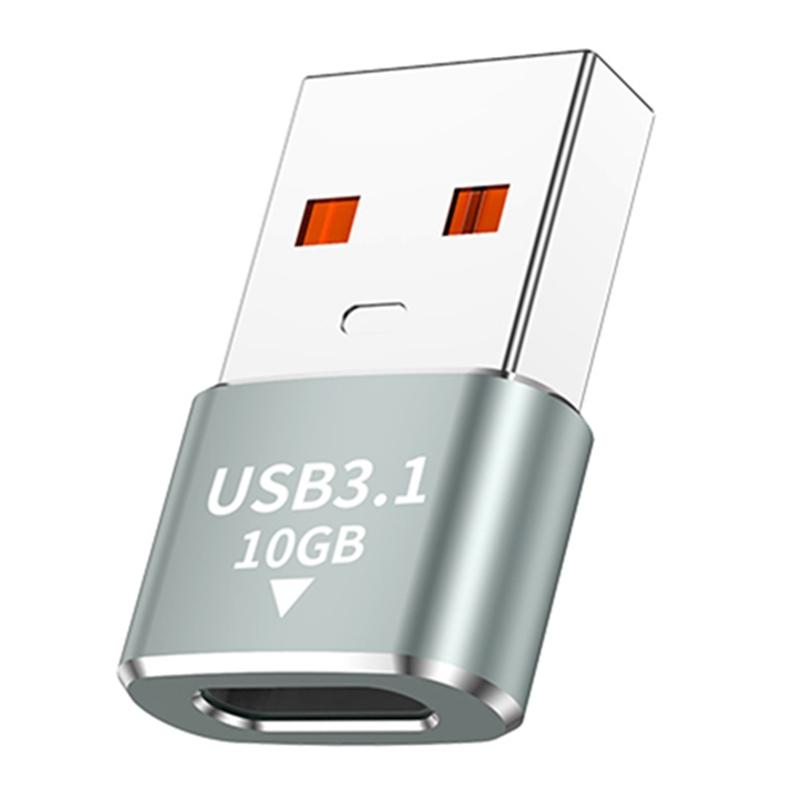 120W USB C OTG Adapter 10Gbps USB 31 Fast Charging Type C Converter 3