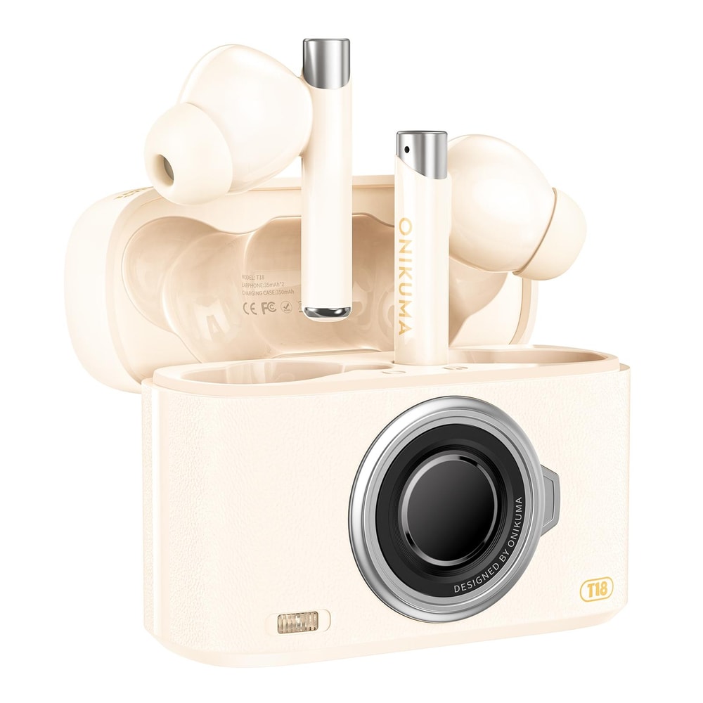ONIKUMA T18 Bluetooth 53 Wireless Earbuds With Deep Bass Type C Charging 5