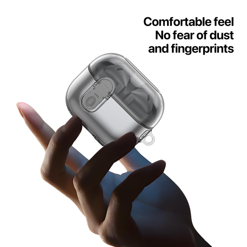 Protective Case For Buds3 Pro With Carabiner Wireless Charging Support 4