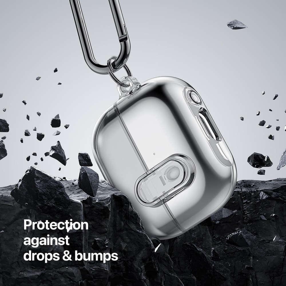 Protective Case For Buds3 Pro With Carabiner Wireless Charging Support 5