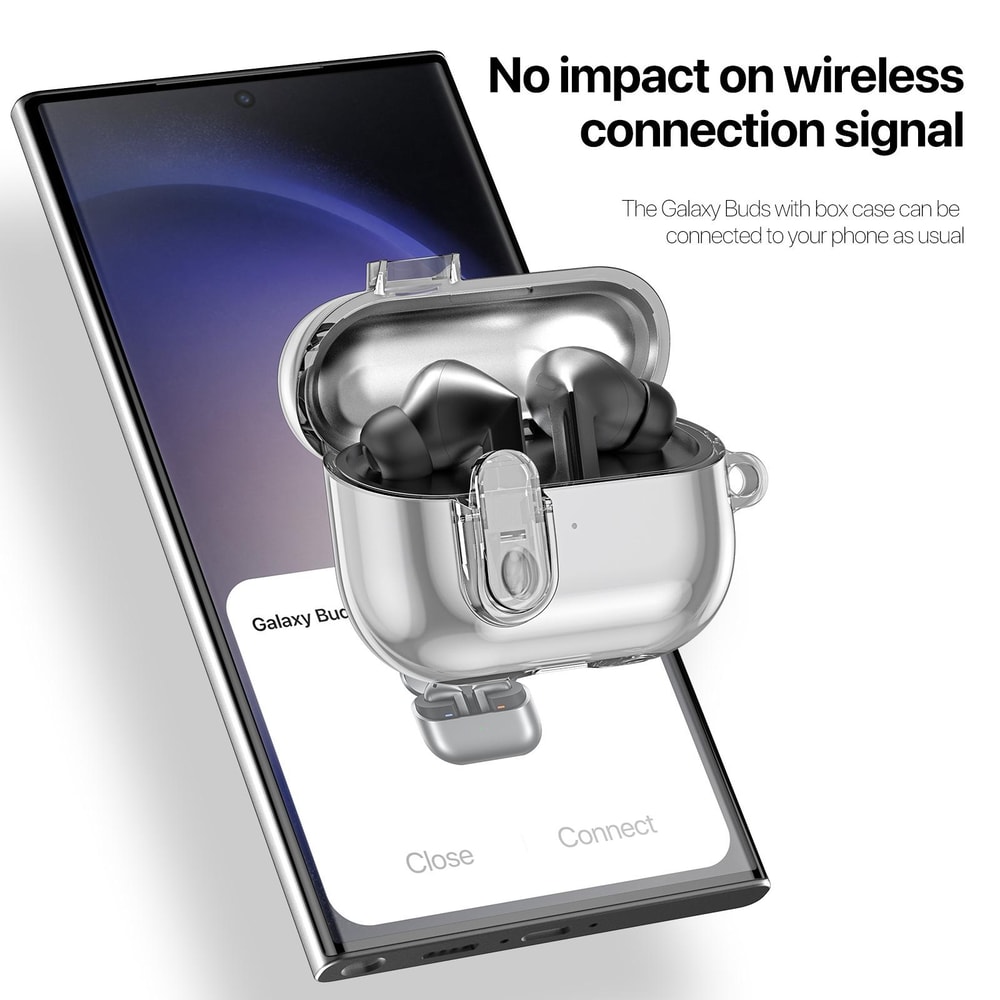 Protective Case For Buds3 Pro With Carabiner Wireless Charging Support 7