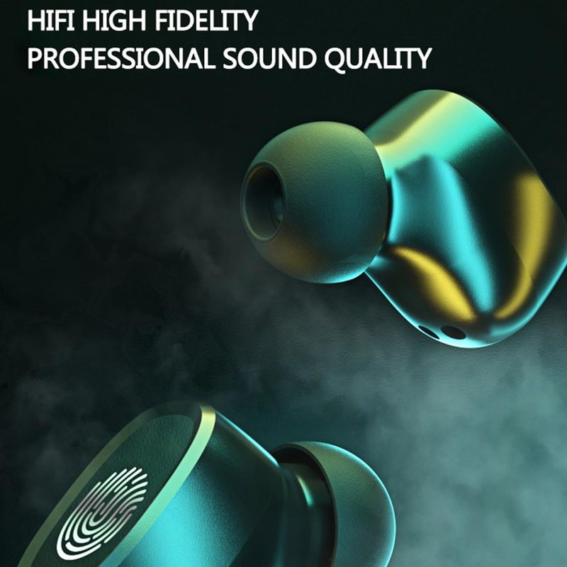 M8 Bluetooth Earbuds With LED Display 2200mAh Charging Case 9