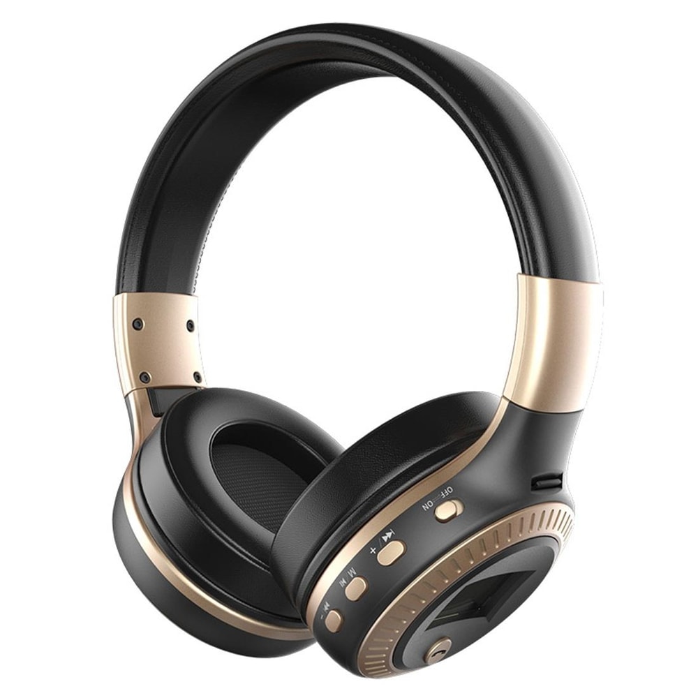 Zealot B19 Foldable Bluetooth Headphones With Display FM Radio 7
