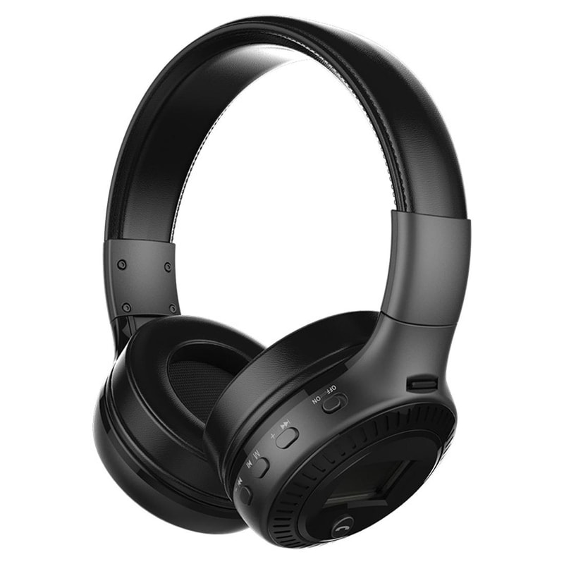Zealot B19 Foldable Bluetooth Headphones With Display FM Radio 2
