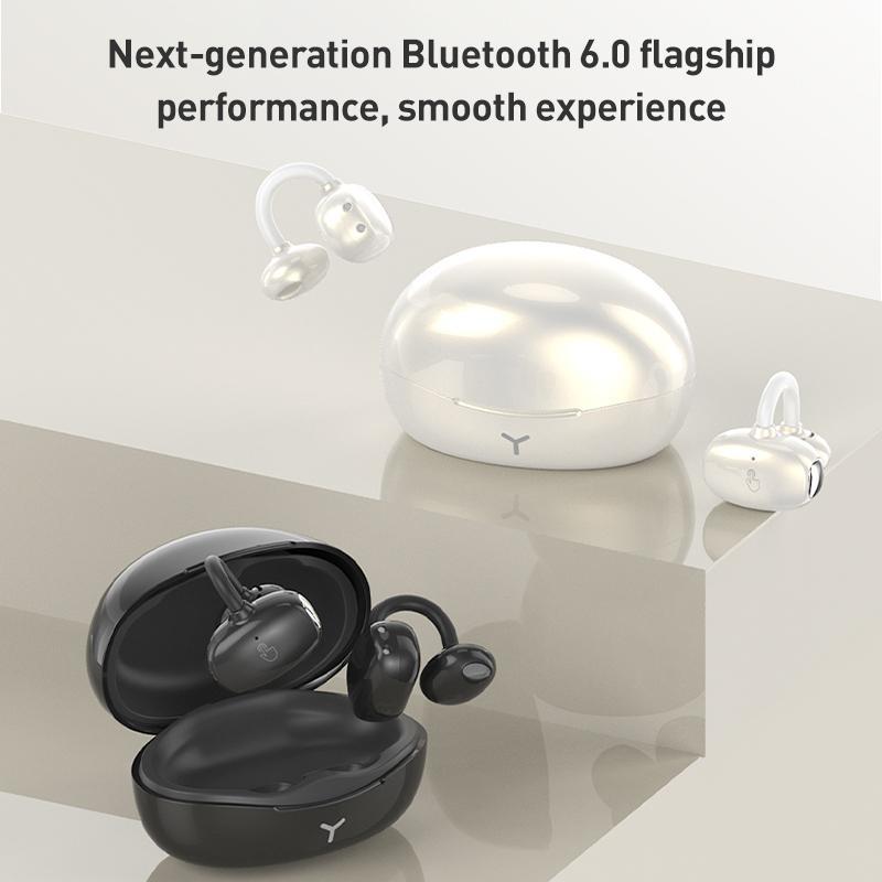 ZGA GS24 Bluetooth Ear Clip Earbuds With Noise Cancellation Low Latency Audio 1