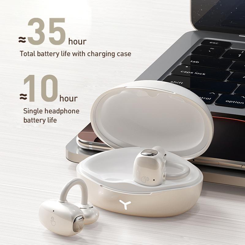 ZGA GS24 Bluetooth Ear Clip Earbuds With Noise Cancellation Low Latency Audio 3