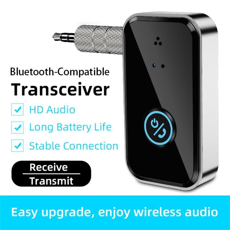 B4S Bluetooth 53 AUX Adapter For Car TV Wireless Audio Transmitter Receiver 1