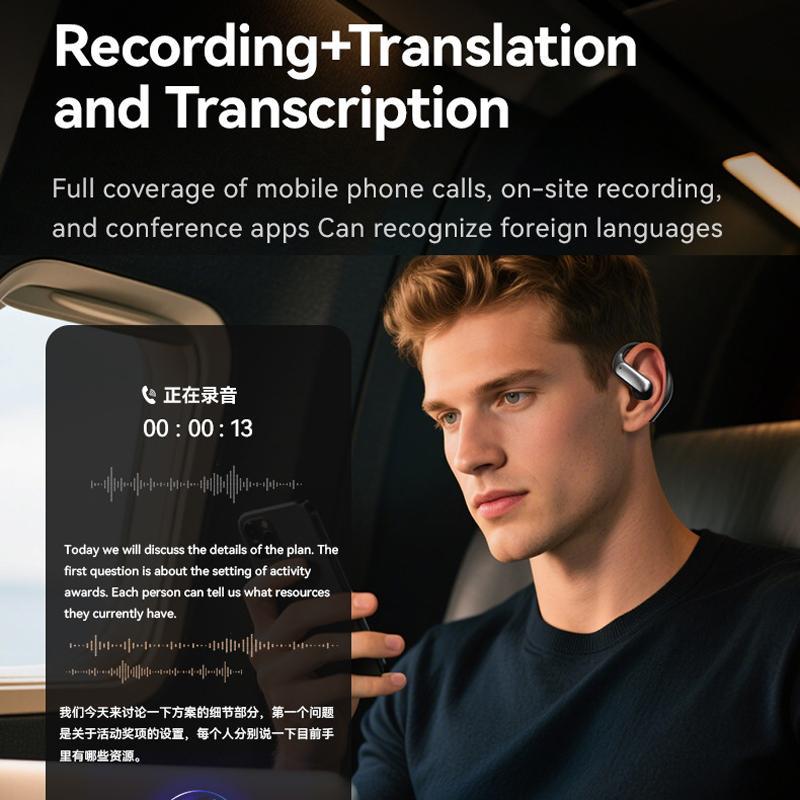 M127 AI Translation Earbuds With RealTime Voice Transcription Bluetooth 54 2
