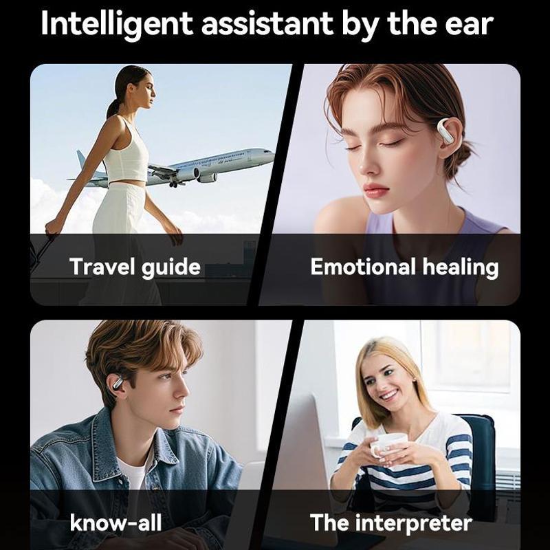 M127 AI Translation Earbuds With RealTime Voice Transcription Bluetooth 54 3
