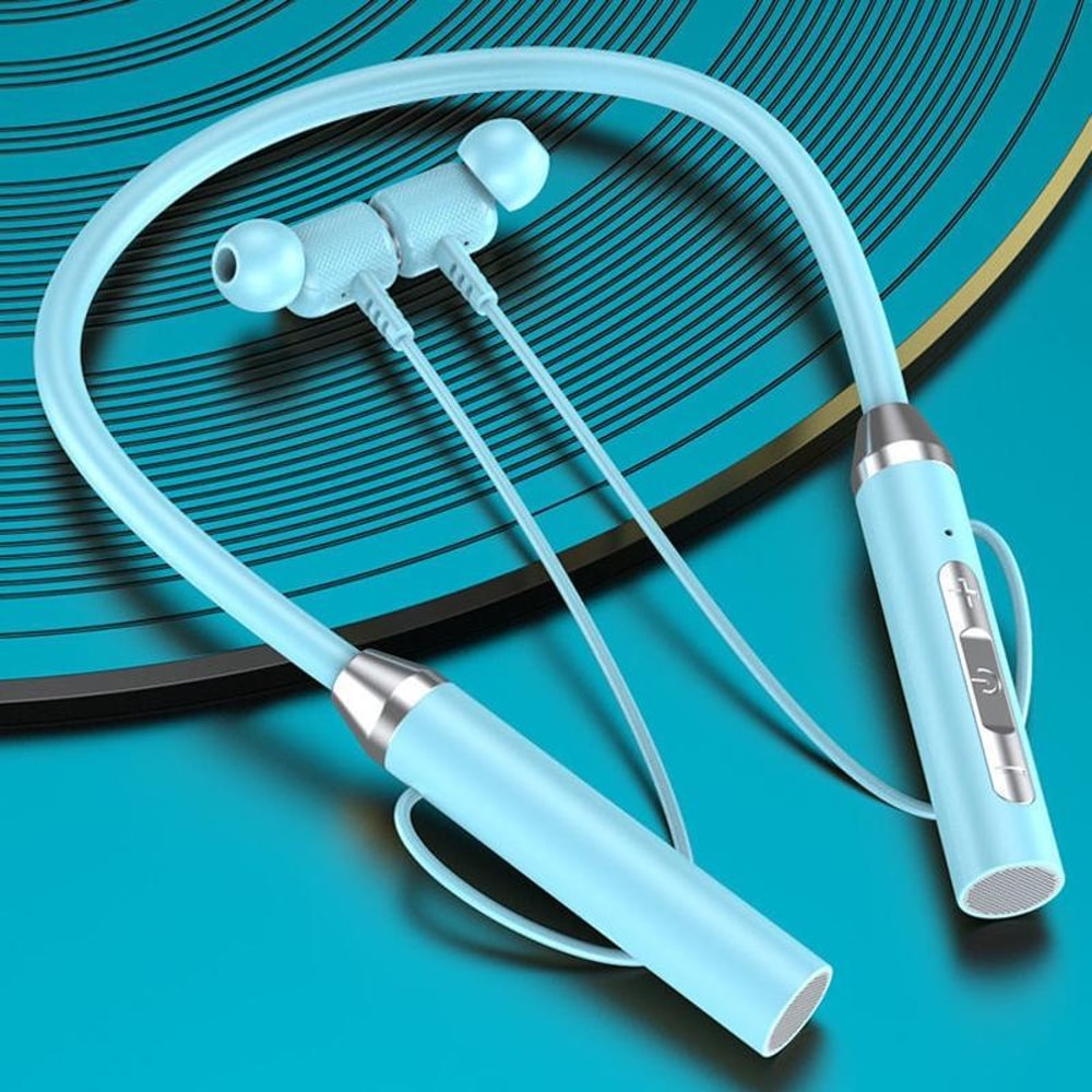 FlexBeat Bluetooth 52 Neckband Sports Headphones With Deep Bass Long Battery Life 4