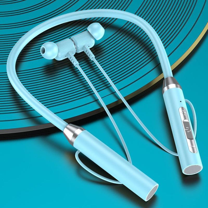 FlexBeat Bluetooth 52 Neckband Sports Headphones With Deep Bass Long Battery Life 4