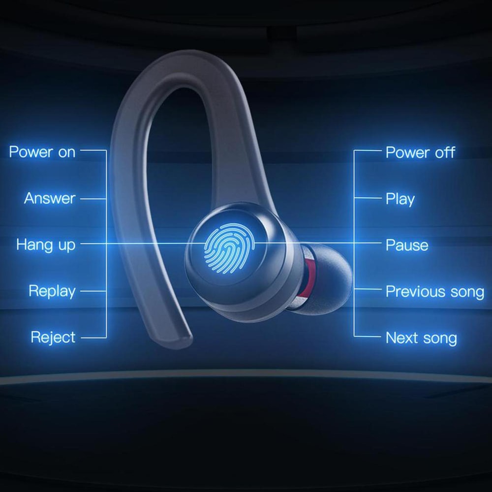 JAKCOM SE5 Wireless Sport Earbuds With Noise Reduction IPX4 Waterproof Charging Case 4