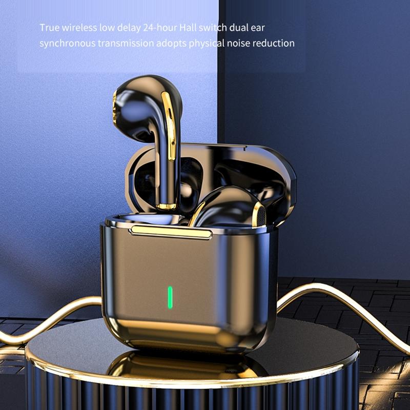 JHXSJ Air S4 Bluetooth Earbuds With Charging Case HiFi Stereo Wireless Earbuds Bluetooth 51 1