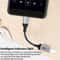 MH 306 USB C To Lightning Audio Adapter With Braided Cable Smart Indicator Light 4