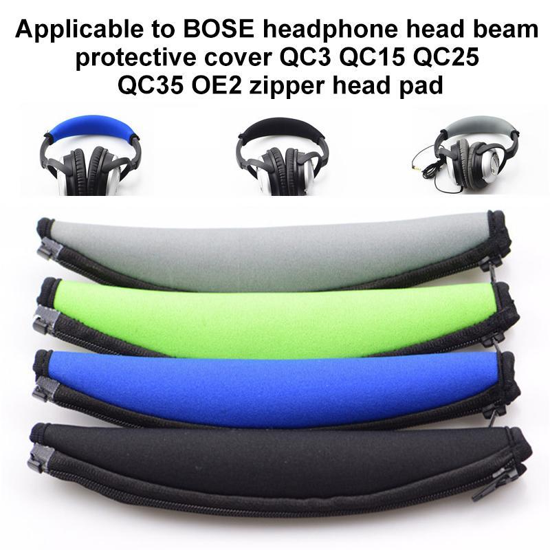 BOSE QC25 QC35 Headband Cover Replacement With Zipper Soft Neoprene Headphone Cushion 1