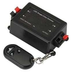 smart rf led dimmer controller with wireless remote for 12v single color strip lights