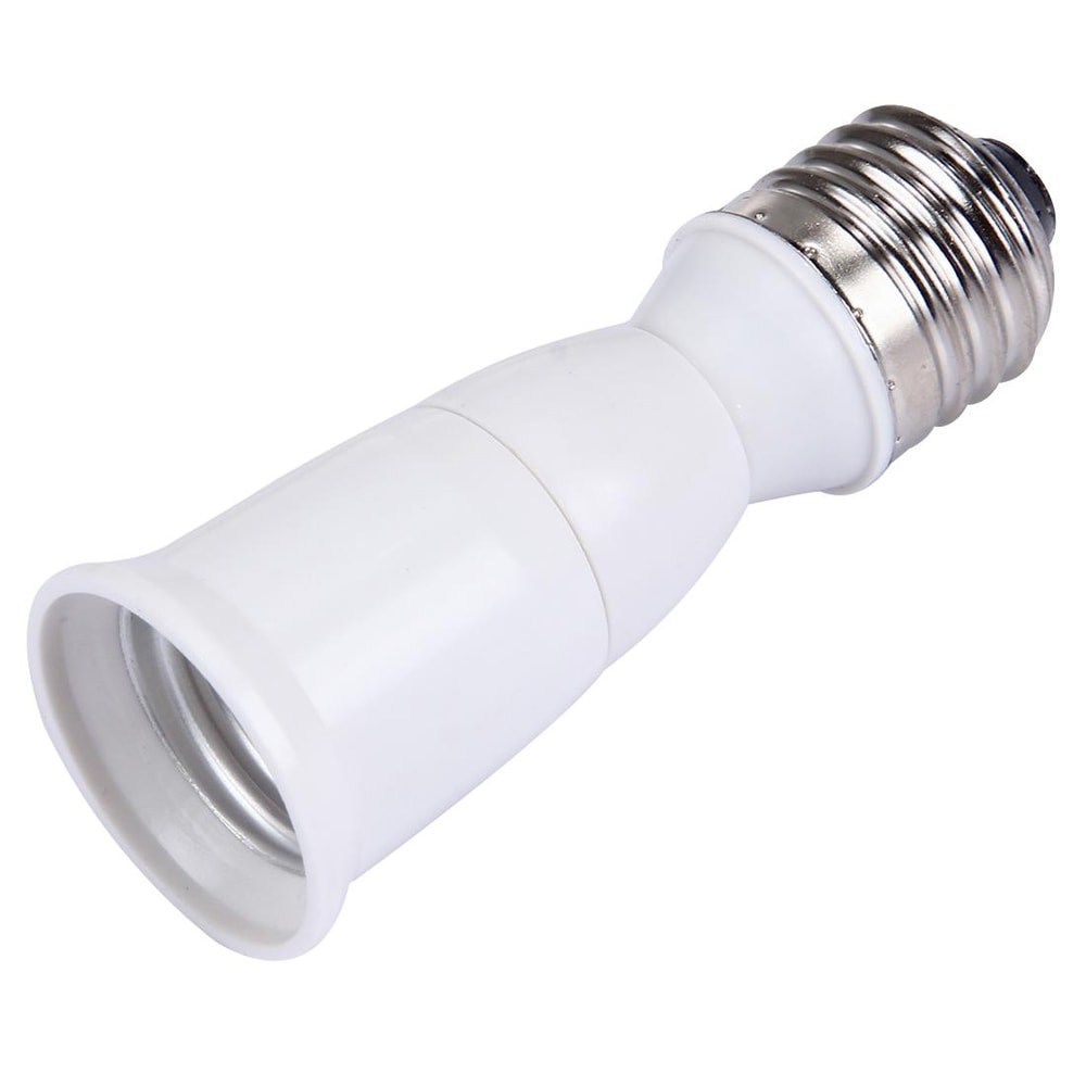 E27 Light Bulb Extension Adapter 95mm Heat Resistant Lamp Socket Converter 0
