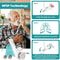 BreatheFlow 3 Ball Breathing Exerciser For Lung Capacity Respiratory Muscle Training 1