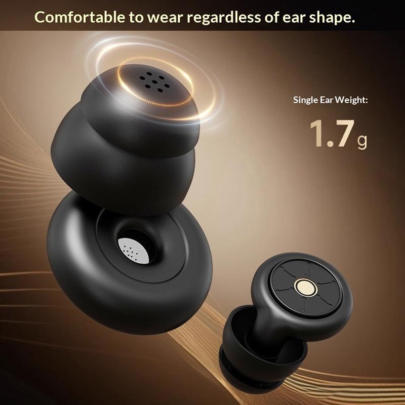 SilentFit Noise Reduction Sleep Earplugs With Secure Ring Design 3 Pairs 3