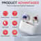 ClearTone Pro Rechargeable Digital Hearing Aid With Noise Reduction LED Charging Case 1