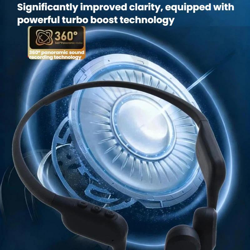 Bone Conduction Bluetooth Hearing Aid With Noise Cancellation HD Voice Clarity 2