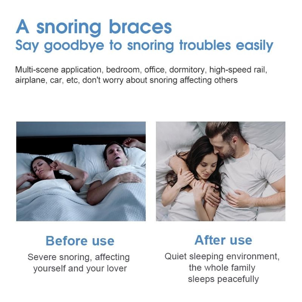SilentComfort Anti Snoring Mouthpiece For Better Sleep Teeth Grinding Relief 3