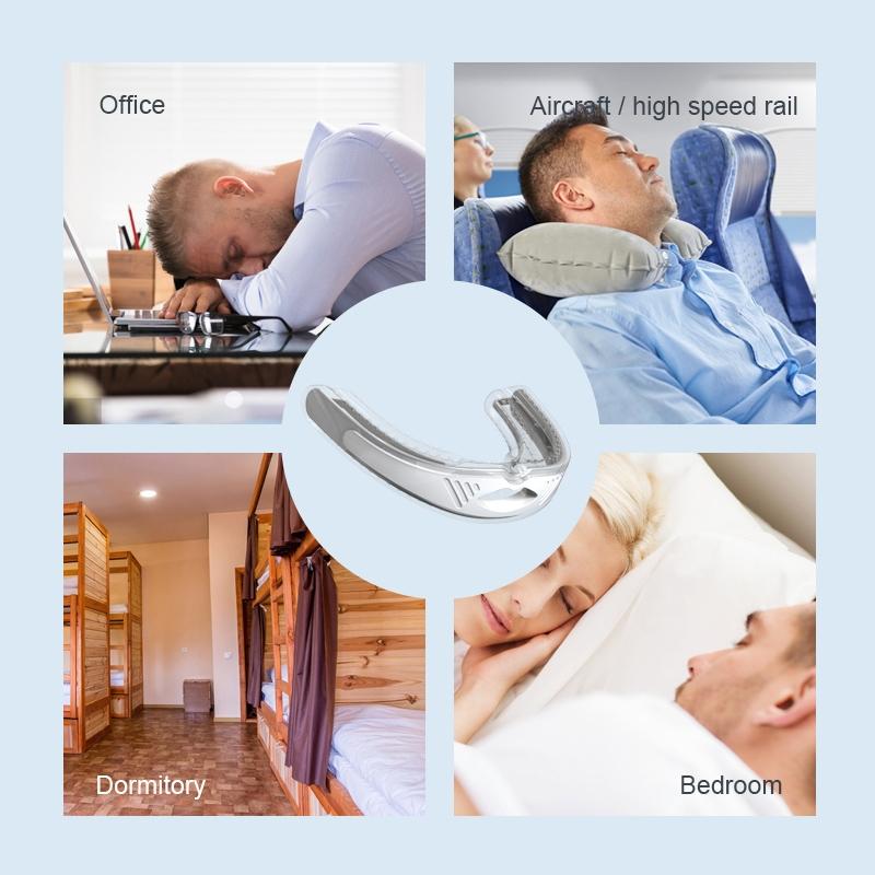 SilentComfort Anti Snoring Mouthpiece For Better Sleep Teeth Grinding Relief 4