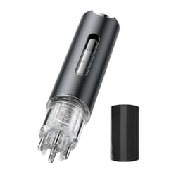 precision roller ball scalp serum applicator comb for hair growth oils