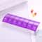 Weekly Travel Pill Organizer Case With 7 Compartments Portable Pill Box For Daily Medication 7
